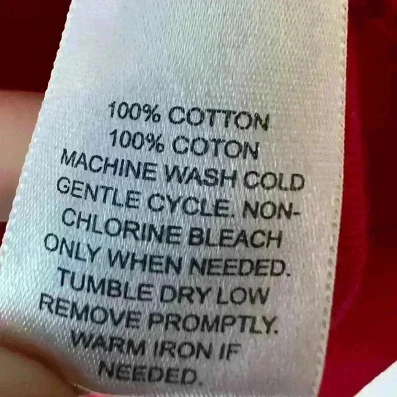 Tommy Hilfiger Womens Red Sleepwear Logo Sleeveless Preppy Prep Top Medium - Picture 9 of 9